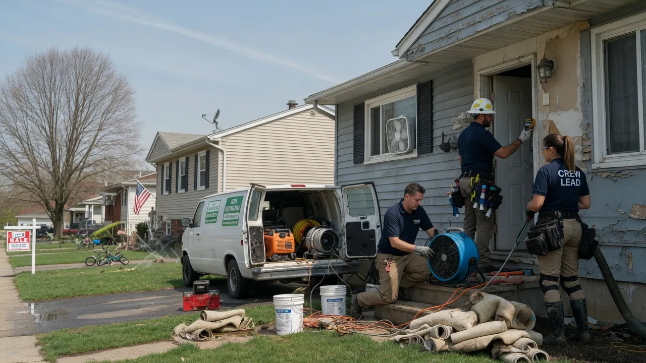Flood Cleanup in Pawnee Rock, KS near me